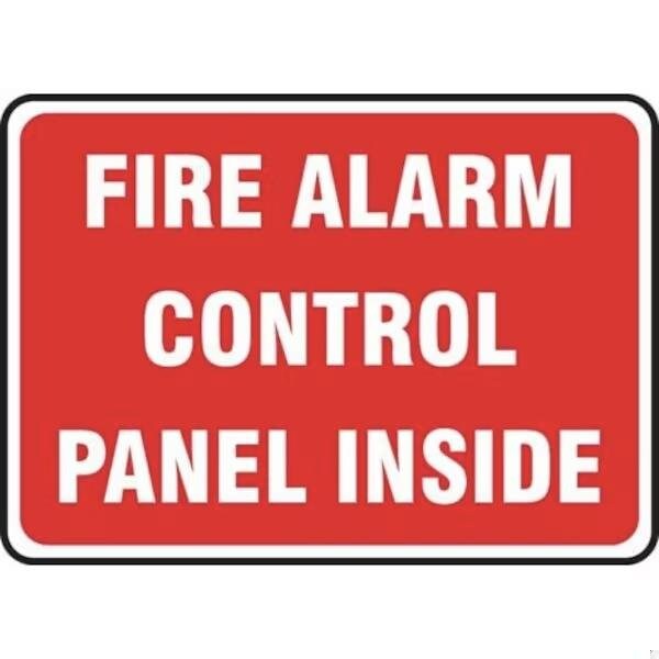 Accuform FIRE ALARM SIGNS FIRE ALARM MEXG533XL MEXG533XL - main